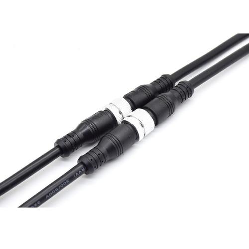 源头工厂直供 M12圆形防水连接器，为LED户外照明注入可靠动力